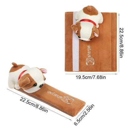 Charming 3D Cartoon Car Seat Belt Shoulder Pad - Wnkrs