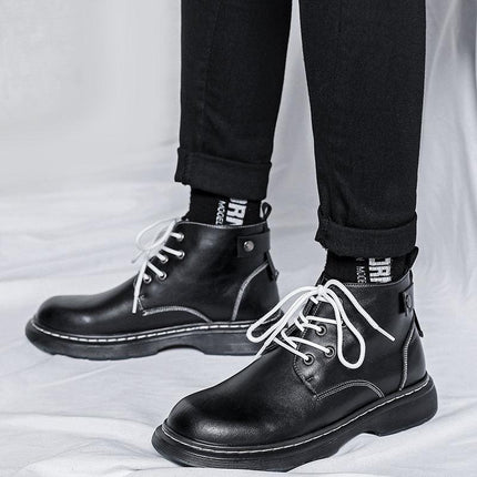 Bottines en cuir de haute qualité pour hommes pour le travail en extérieur