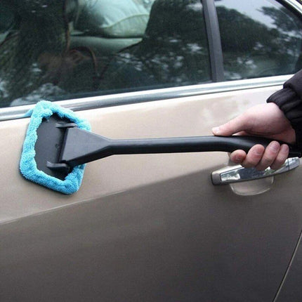 360° Rotating Microfiber Car Window Cleaner Brush Kit - Wnkrs