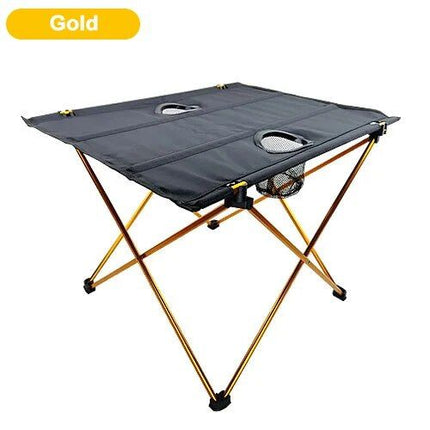 Ultra-Light Folding Outdoor Picnic Table Set with Aluminum Alloy Frame - Wnkrs