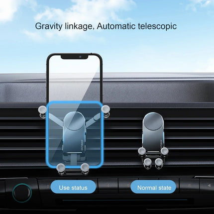 Universal Gravity Car Phone Mount - Secure & Versatile Mobile Holder - Wnkrs