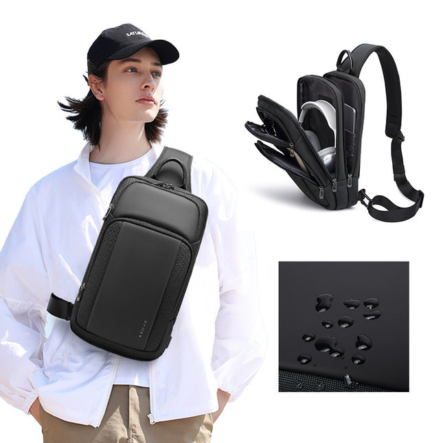 Bolso bandolera impermeable para hombre