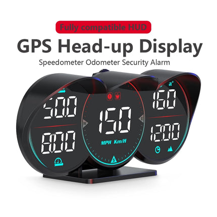 GPS Car Head Up Display - Digital Speedometer & Odometer