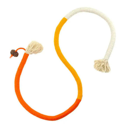 Interactive Cotton Rope Cat Teaser Toy Durable & Catnip-Scented - Wnkrs