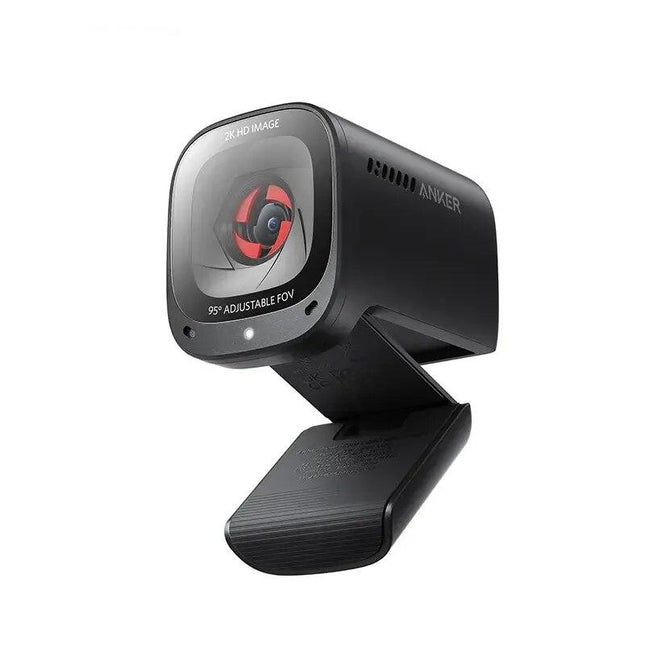 Webcam Ultra HD 2K avec microphones antibruit et protection de confidentialité