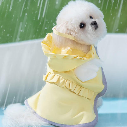 Imperméable pour chien avec cape à séchage rapide pour petits et grands chiens