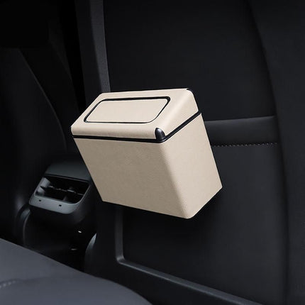Waterproof Portable Car Trash Can with Rolling Lid - Wnkrs