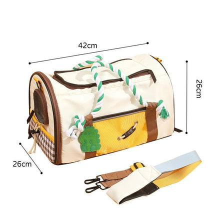 Sac de transport portable pour animaux de compagnie pour chats et petits chiens