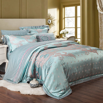 Four-piece Bed Full Cotton 1.5m1.8m Linen And Duvet Cover - Wnkrs