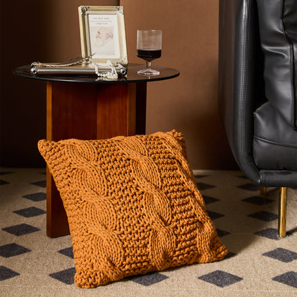 Coussin luxueux en tricot épais pour plus de confort et de style