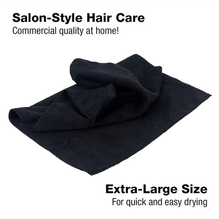 Serviettes de salon en microfibre – Grandes, légères et absorbantes