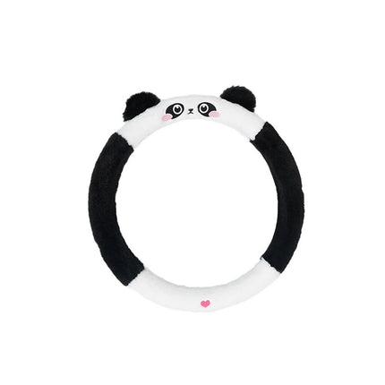 New Cute Lovely Animal Fluff Leather Steering Wheel Covers - Wnkrs