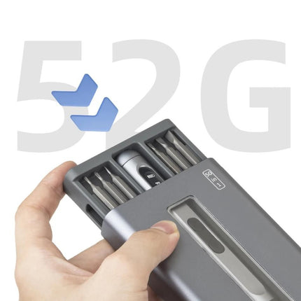 High-Efficiency Cordless Screwdriver Kit with LED Light and Type-C Fast Charging - Wnkrs