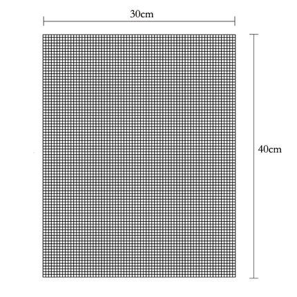 Alfombrilla antiadherente reutilizable para parrilla de barbacoa - Almohadilla de cocción de PTFE resistente al calor