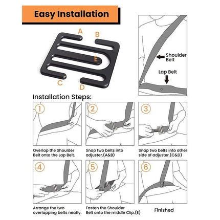 Kid's Comfort Safety Seat Belt Positioner - Wnkrs