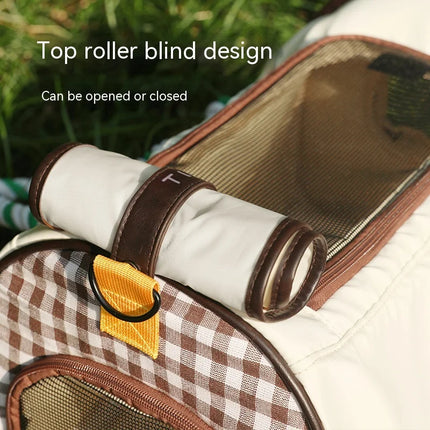 Sac de transport portable pour animaux de compagnie pour chats et petits chiens