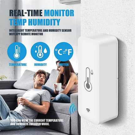 Smart WiFi Temperature & Humidity Sensor