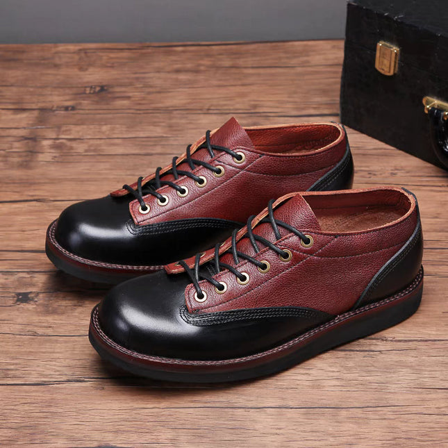 Mocasines de piel de vaca Goodyear hechos a mano