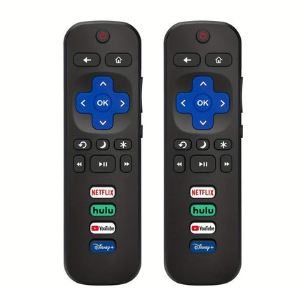 Paquete de 2 controles remotos de repuesto para televisores inteligentes Roku