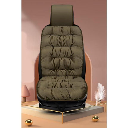 All-Season Plush Fleece Car Seat Cushion - Wnkrs