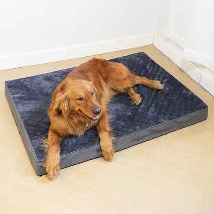 Tapis de lit pour chien super doux et amovible