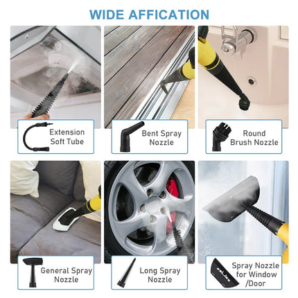 Limpiador a vapor eléctrico portátil de alta temperatura