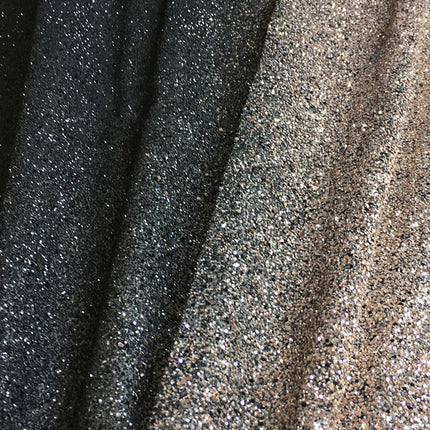 Bright And Full Version Of Black Gold Black Silver Hot Sequined Fabric - Wnkrs