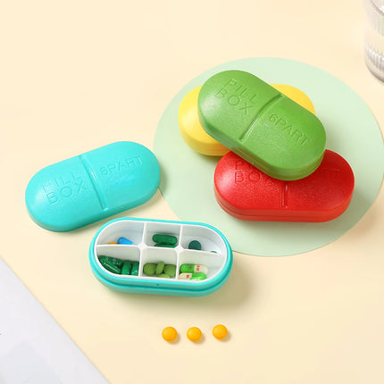 Compact Travel Moisture-Proof Pill Organizer