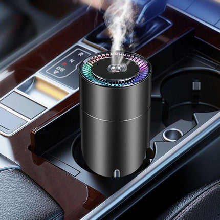 Difusor y humidificador de aroma compacto para automóvil