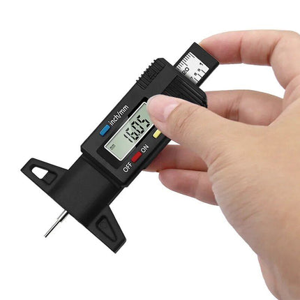 Essential Digital Tire Tread Depth Gauge - Precision Auto Tire Monitoring Tool - Wnkrs