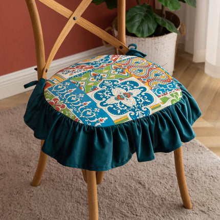 Four Seasons Holland Fleece Print Seat Cushion - Wnkrs