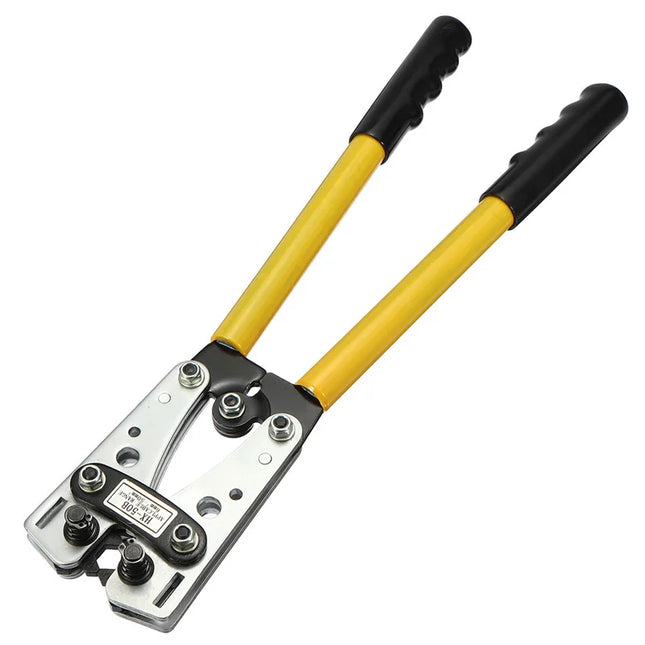 Pince à sertir pour cosses de tubes à sertir de 6 à 50 mm