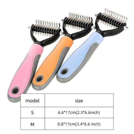 Brosse de toilettage et masseur pour chiens et chats