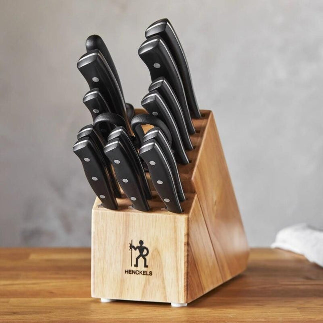 Everpoint 15-Piece Stainless Steel Knife Block Set - Wnkrs