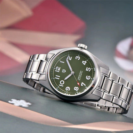 Luxury Men's 38MM Automatic Mechanical Watch - Wnkrs