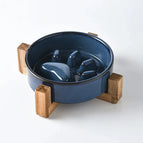 Blue (with Wooden Stand)