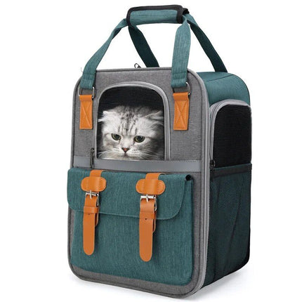 Lightweight 10 KG Pet Leisure Backpack for Small Cats & Dogs - Wnkrs