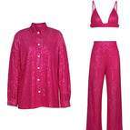 Conjunto completo rosa / L