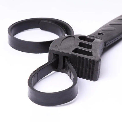 Adjustable Rubber Strap Wrench - Non-Slip Grip for Jar Lids & Oil Filters - Wnkrs