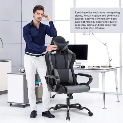 Ergonomic High-Back Gaming & Office Chair with Adjustable Support - Wnkrs