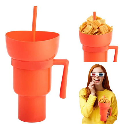 Multi-Purpose Portable Snack and Drink Tumbler - Wnkrs