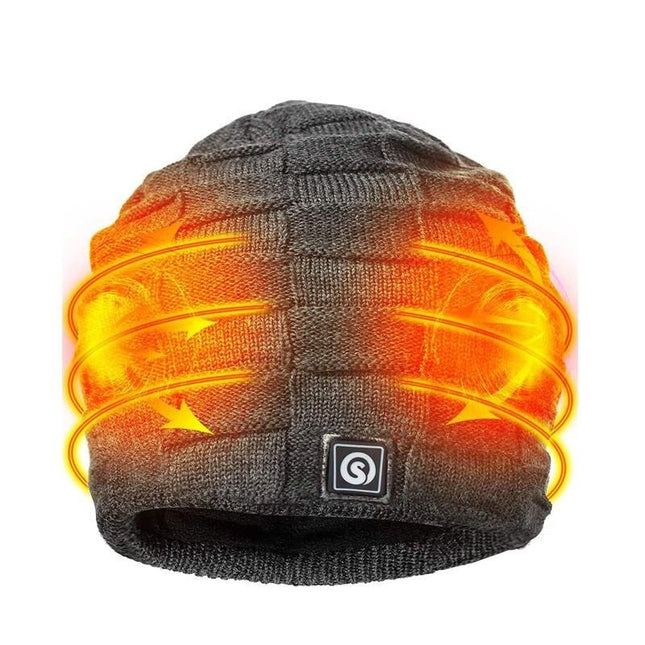 Winter Warmth Rechargeable Heated Beanie - Wnkrs