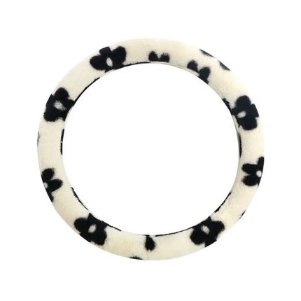 Plush Winter Car Steering Wheel Cover - Wnkrs