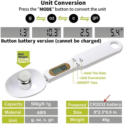 Digital Mini Spoon Scale