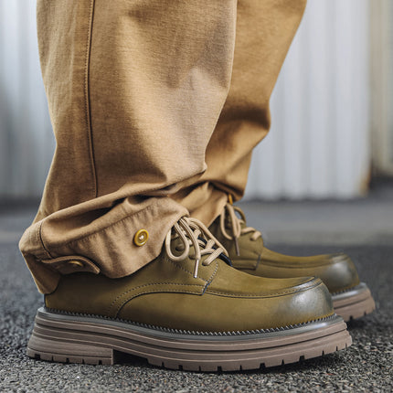 Mocassins décontractés de luxe pour hommes augmentant la taille