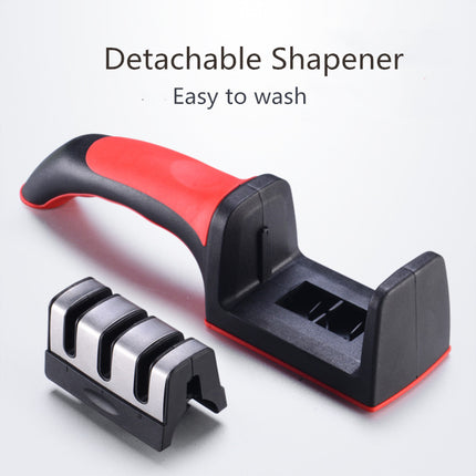 Professional Knife Sharpener Kitchen Sharpening Stone Whetstone Tungsten Steel Diamond Ceramic Kitchen Knifes Accessories - Wnkrs