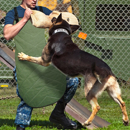 Manga de entrenamiento contra mordeduras y protector corporal para pastores alemanes y rottweilers