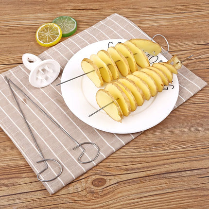 Brochettes de pommes de terre portables pour barbecue