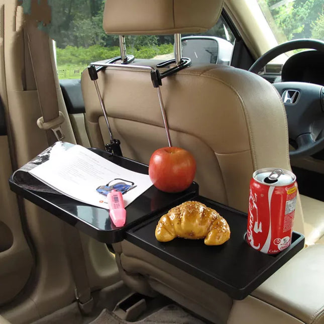 Foldable Car Laptop Desk with Drawer and Drink Holder - Wnkrs