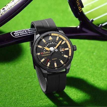 Luxury Waterproof Sport Watch with Silicone Band - Wnkrs